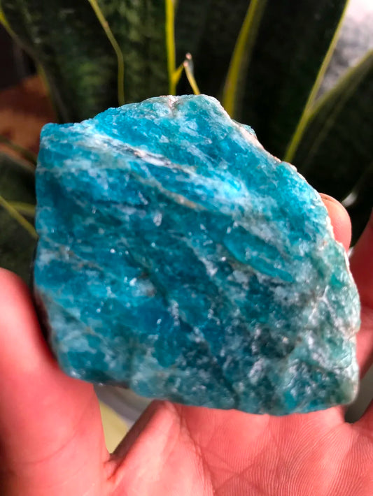 120g Blue Apatite Cristal Natural