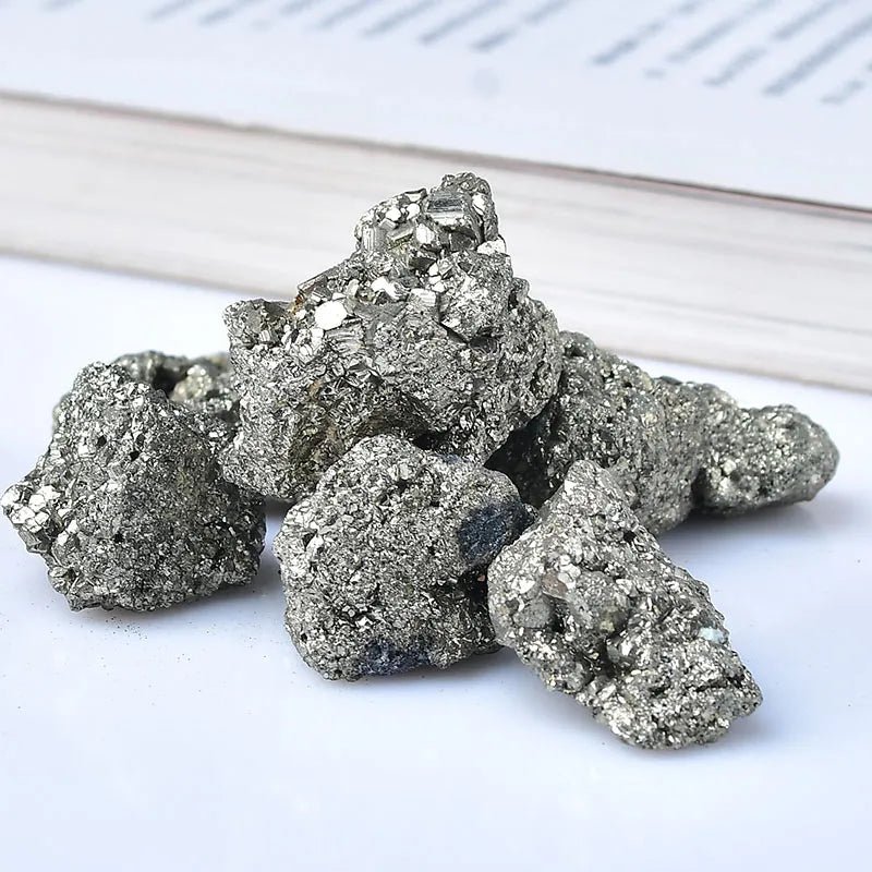 Natural Stones Pyrite Crystal Cluster